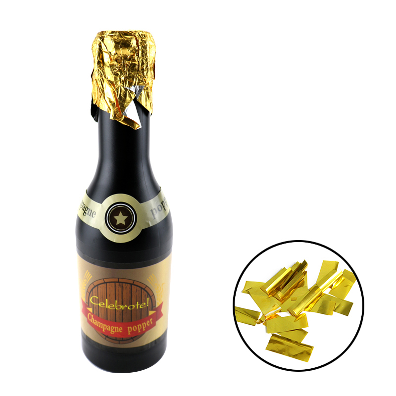 Gold Metallic Foil Champagne Popper